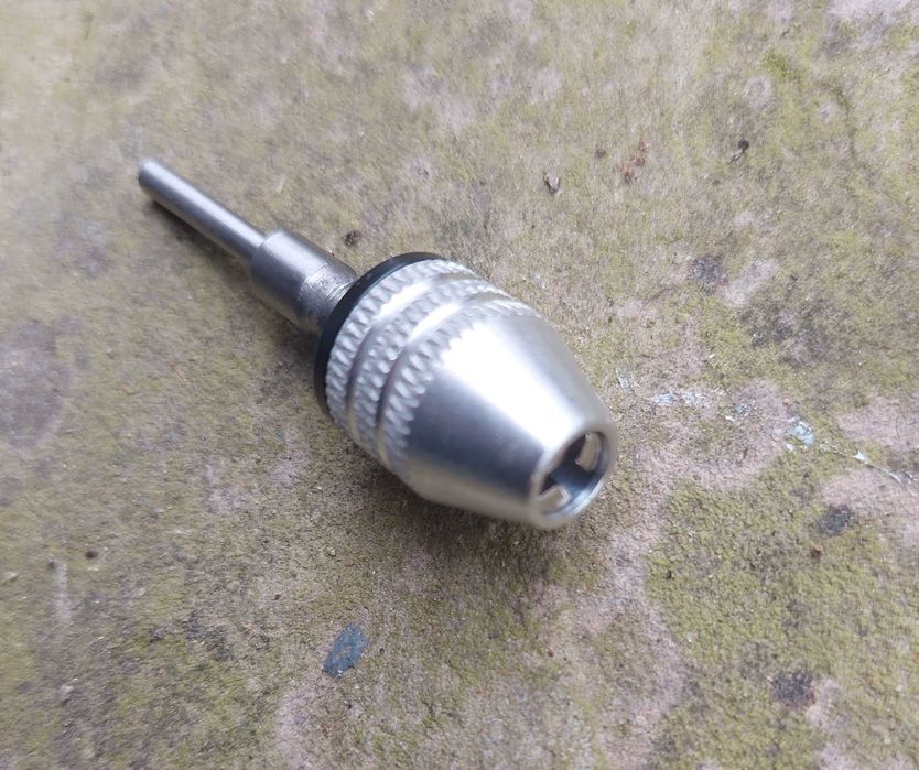 Бесключевой кулачковый патрон оснастка на гравер на 3мм