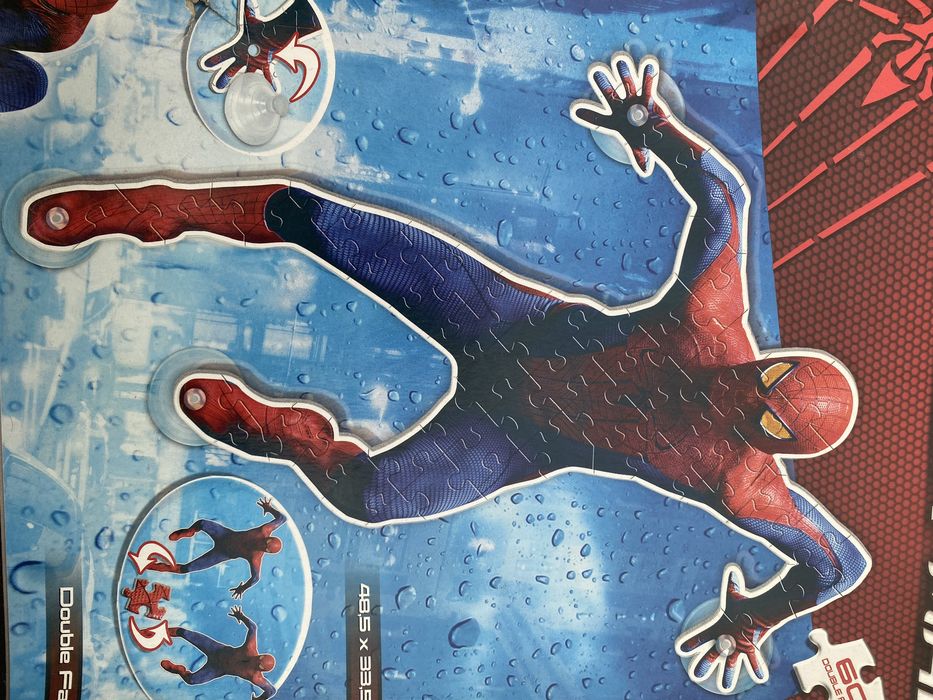 Puzzle Homem Aranha duas faces Spider Man