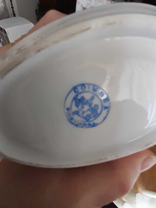 Serviço de jantar centenário de porcelana Coimbra (original 1920)