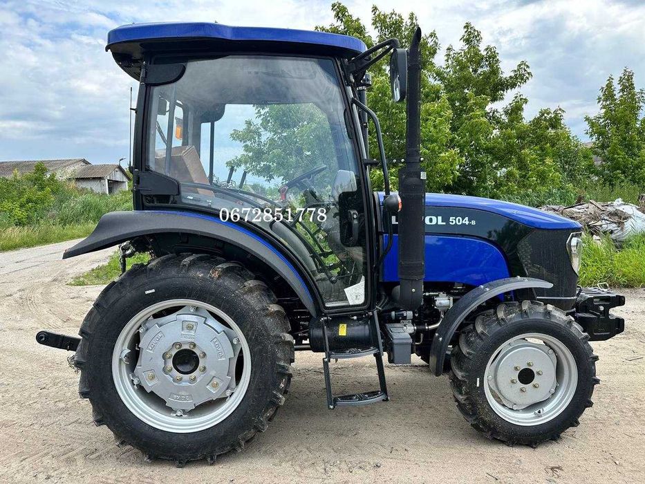 Міні-Трактор Foton-Lovol FT 504 CNC з виносним важелем Великі колеса