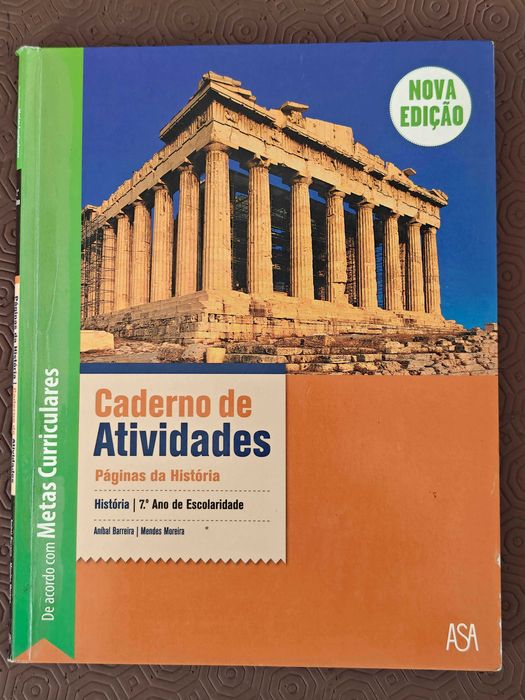 História 7º Ano - Páginas de História com Caderno de Actividades