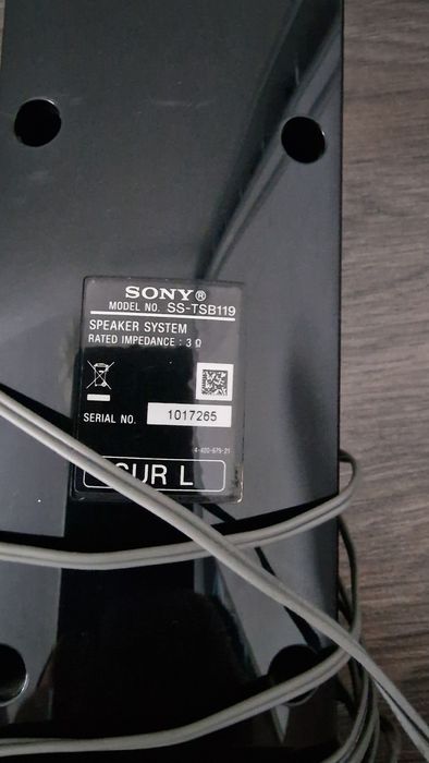 Głośniki sony kino domowe.