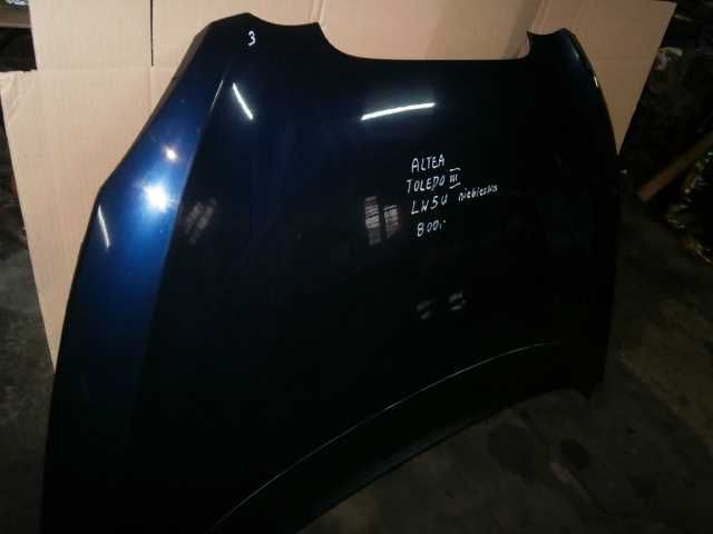 seat altea toledo III maska niebieska LW5U ładna