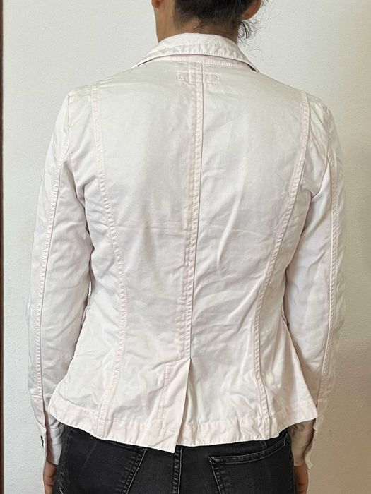 Blazer rosa claro, Zara, tamanho S