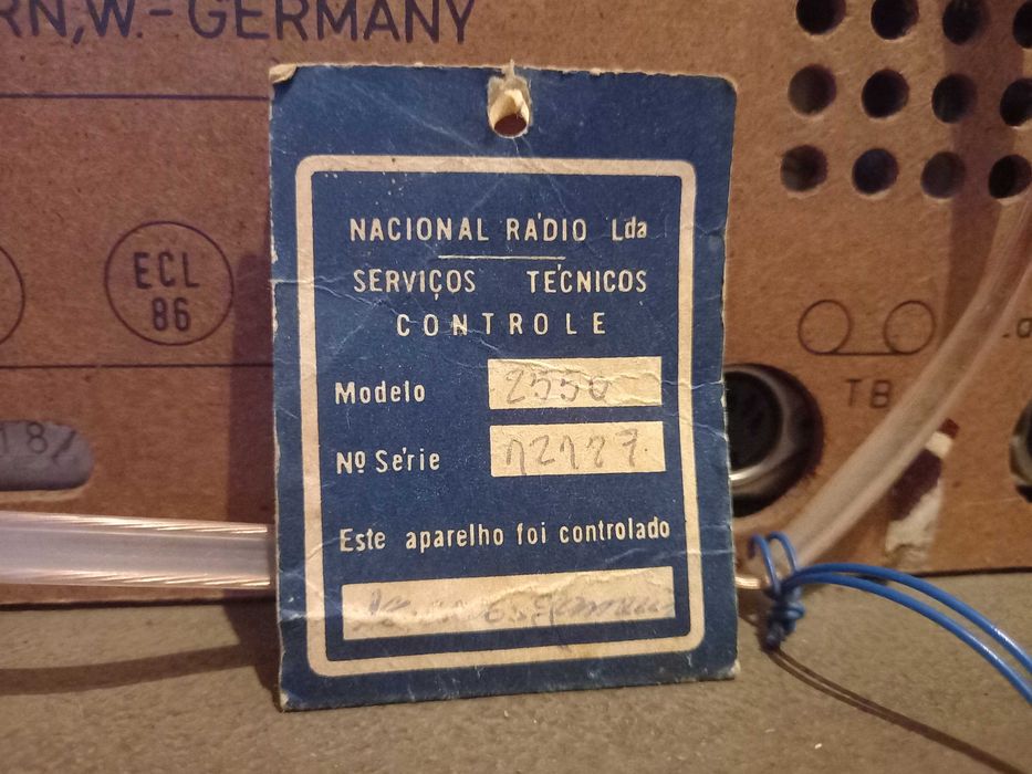Rádio vintage Grundig