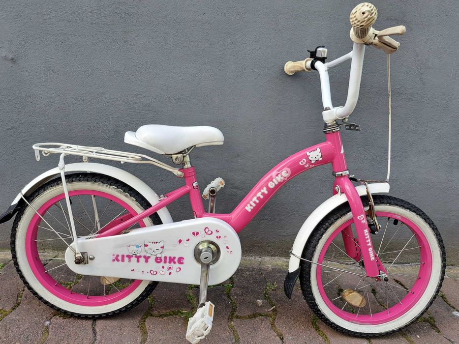 rower dziecięcy Kitty Bike koła 16"