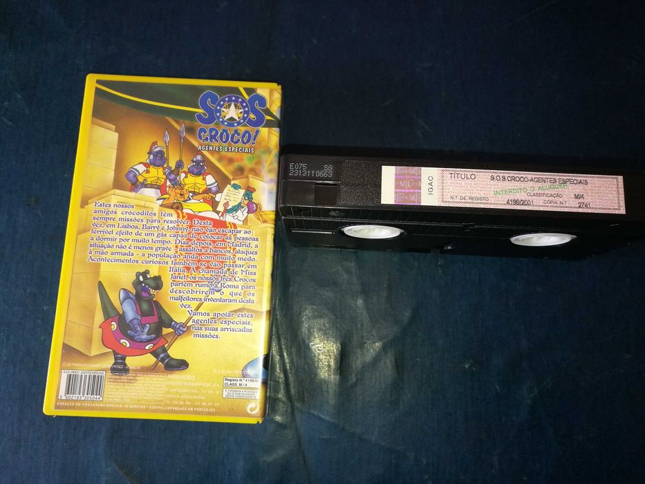 SOS CROCO! AGENTES ESPECIAIS VHS (áudio em Português)