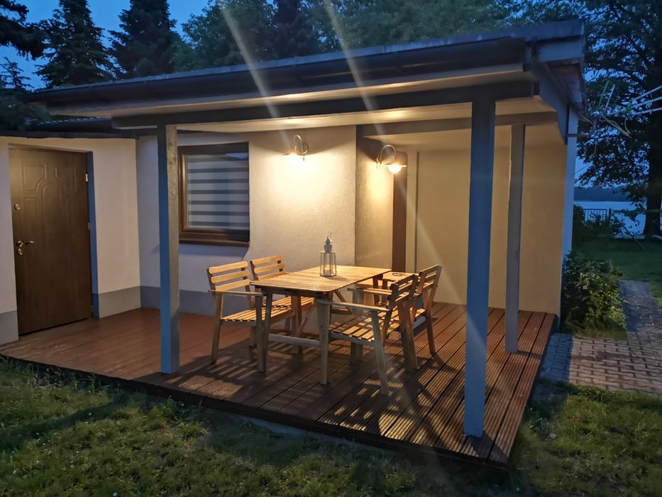 Okuninka Jezioro Białe domek Perełka nad brzegiem jeziora wolne terminy