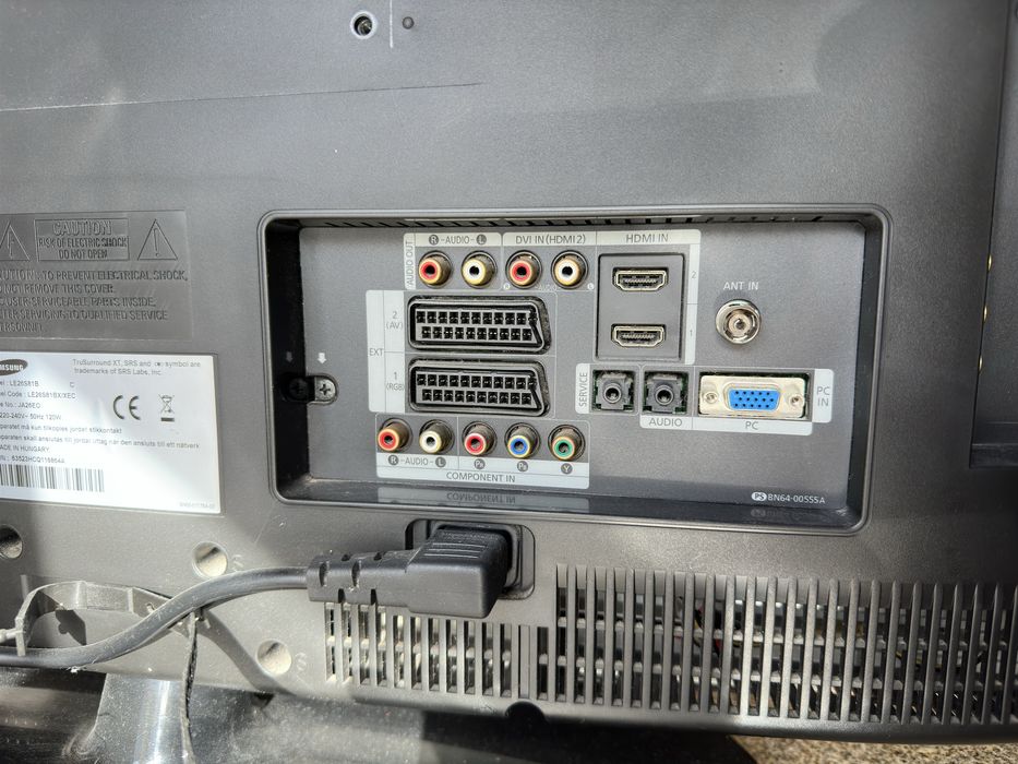 TV HD True Surround XT da samsung (LE26S81B)