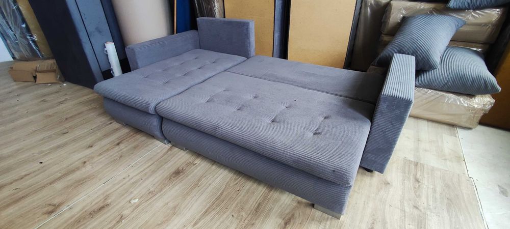 Sofa BRUNO w szarym modnym kolorze. Szybkie terminy