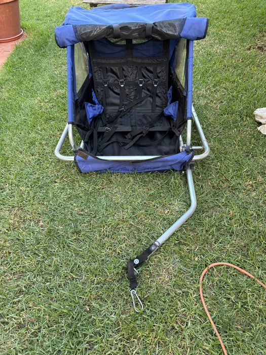 Atrelado de transporte de crianças para bicicleta