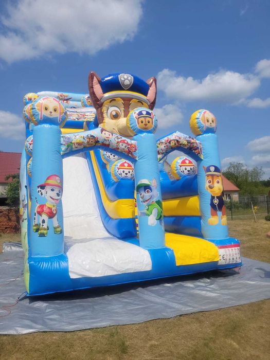 Zamek Dmuchany   piesek goryl  słonik Stitch POPCORN  WATA PIANA PARTY