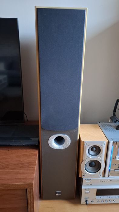 Amplituner + odtwarzacz DVD - ONKYO + zestaw  głośników M-Audio