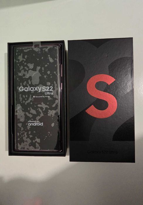 Telemóvel, Samsung Galaxy S22 Ultra 5G - 256GB - cor Burgundy