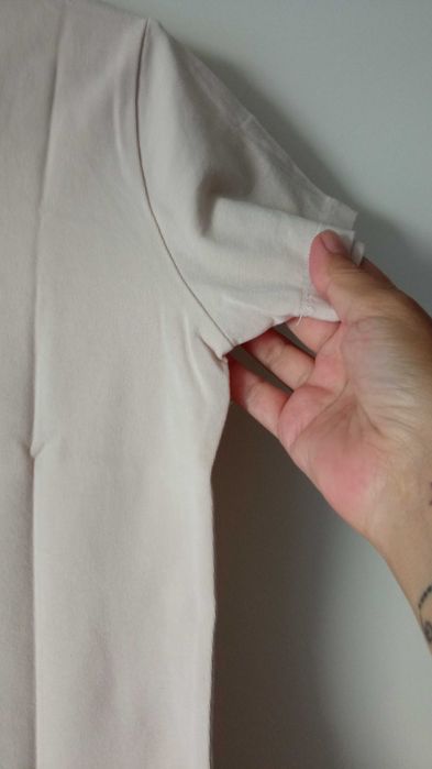 Camisola de algodão manga curta S