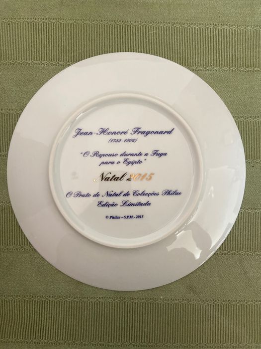 19 Pratos - Coleção de pratos de Natal - Coleções Philae (19 pratos)