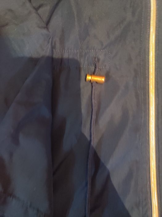 Granatowa kurtka parka