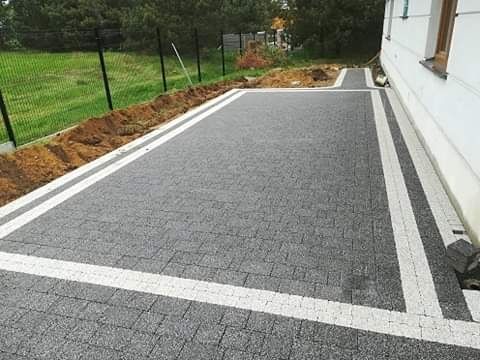 Ukladanie kostki brukowej