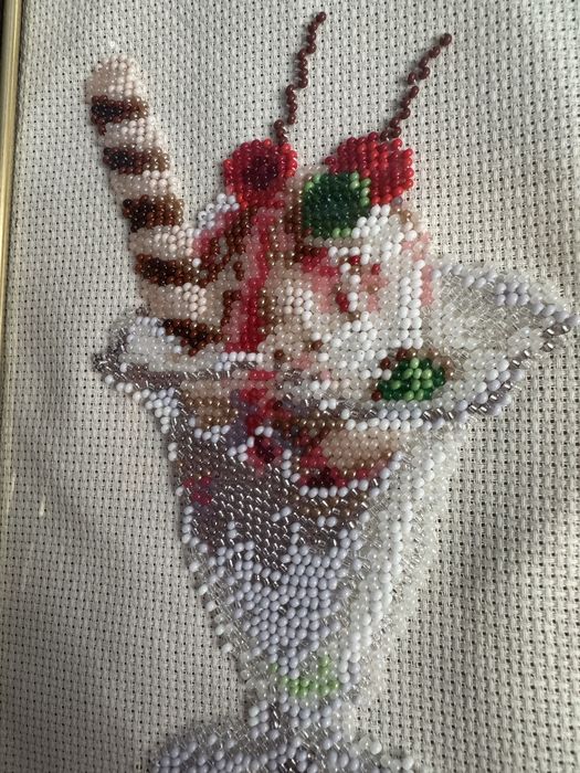 Картина вишита бісером