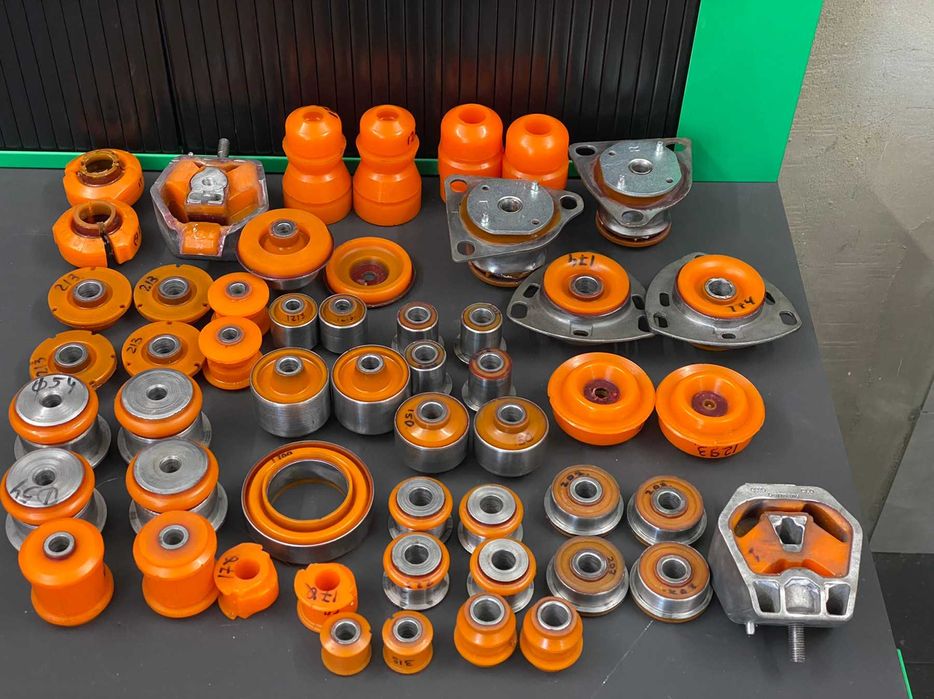 Поліуретановий Сайлентблок з Гарантією! Поліуретанові втулки. PolyPro