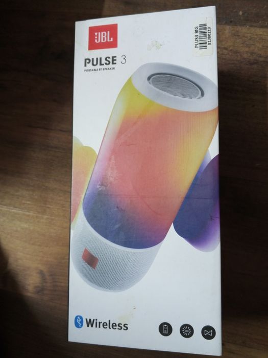 Блюус колонка jbl pulse 3 на запчасти