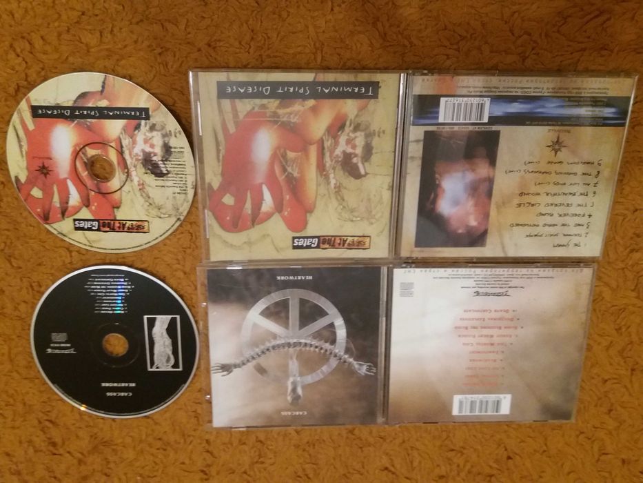 Carcass,At the Gates.Death metal.Ліцензія.