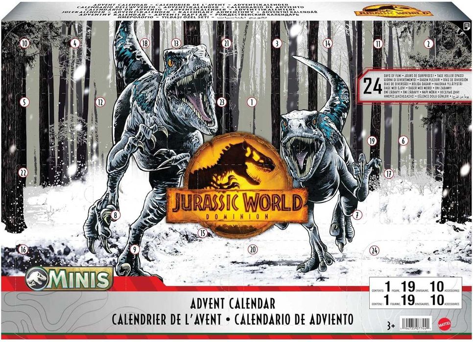 Адвенткалендар Jurassic World Dominion Advent Calendar 1 949 грн