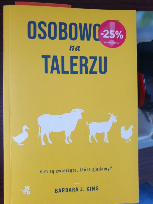 Książka osobowość na talerzu