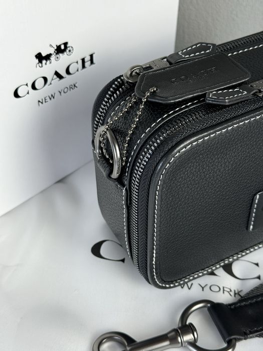 Чоловіча сумка Coach мужская сумка клатч барсетка мессенджер