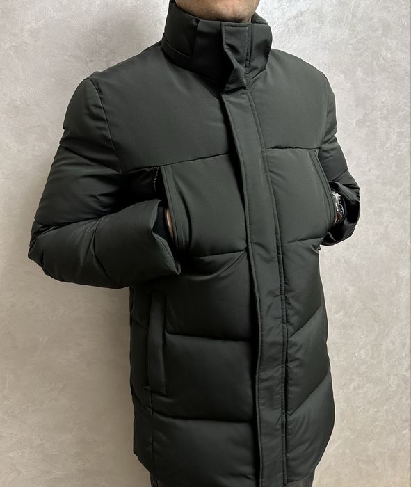 ‼️НОВА‼️Зимова куртка утеплена зима з капішоном недорого парка довга