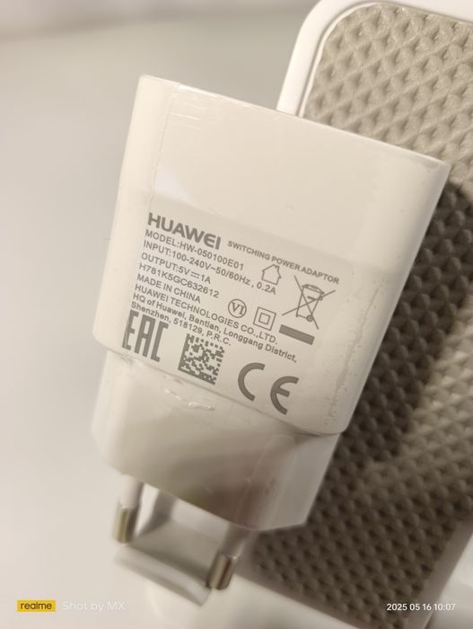 HUAWEI ORYGINALNY ładowarka zasilacz adapter 5V 1A do smartfona