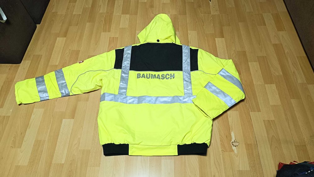 Ocieplana kurtka ostrzegawcza ENGELBERT STRAUSS IMAGE r.XL nowa ideał