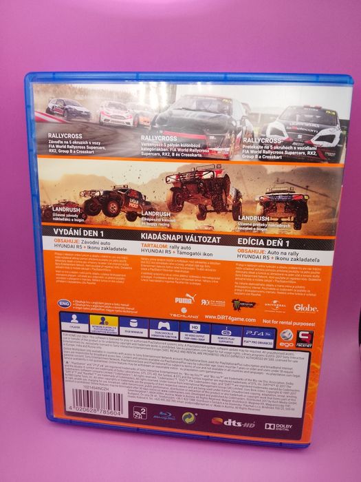 Dirt 4 PlayStation 4