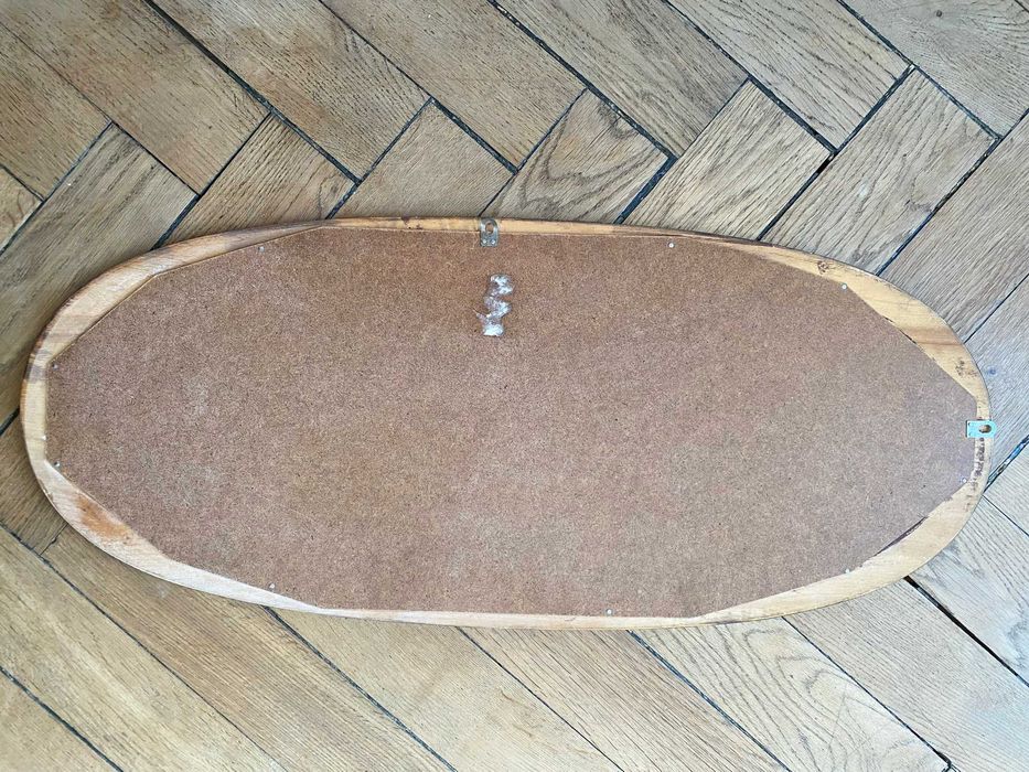 Lustro drewniane vintage