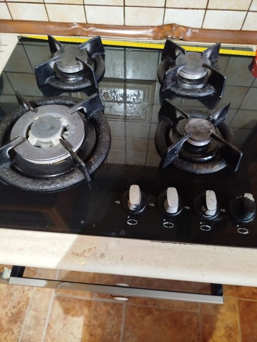 Płyta gazowa na szkle 60 cm