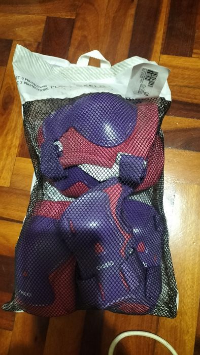 Conjunto protetor de patins Decathlon