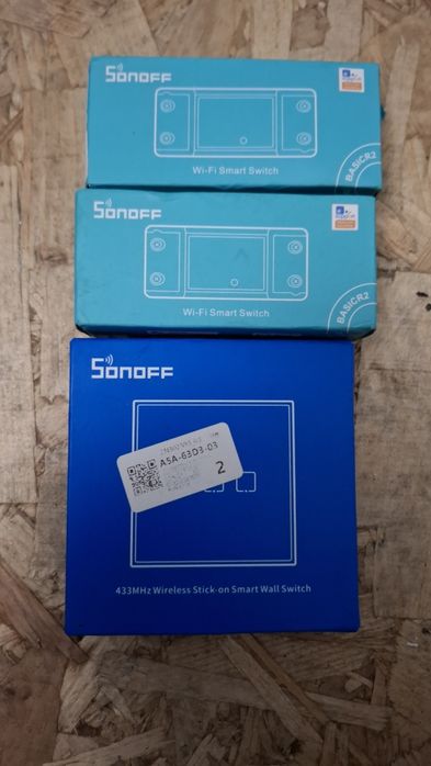 Material sonoff switch e interruptor