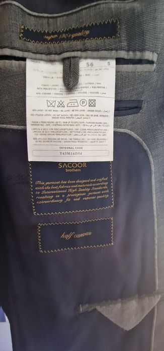 Fato, Blazer de Fato Sacoor