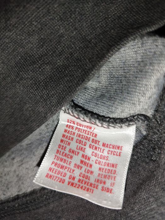 Bluza z kapturem kangurka szara welurowa Mossimo Supply CO rozmiar XXL
