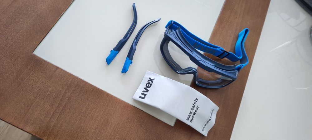 Gogle Uvex i-guard+ kit blue