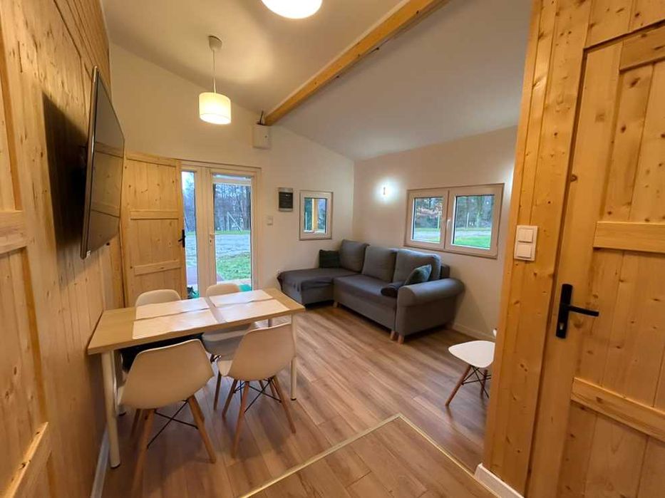 Sauna, balia, Domek całoroczny Rokitki - "Ania"  6 osobowy