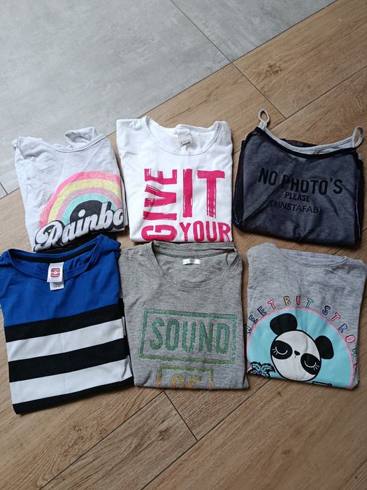 T-shirt dla dziewczynki rozmiar 158-164cm