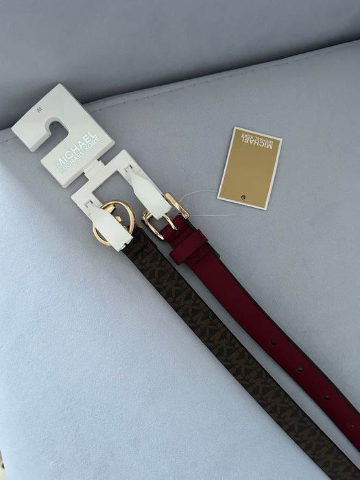 Пояс Michel Kors набір з 2 шт MK оригінал, придбані в США на бірці 58$