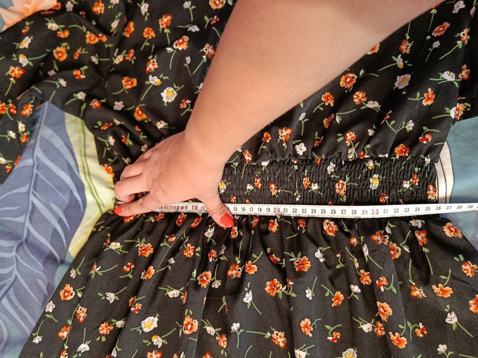 Sukienka w kwiaty shein