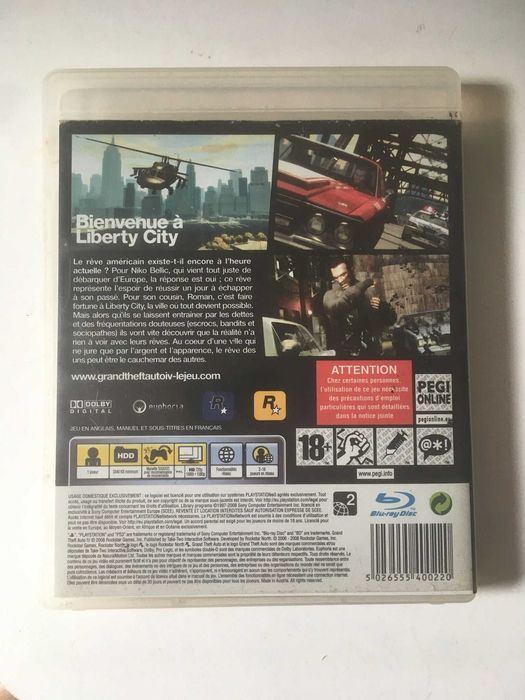 PS3 - Grand Theft Auto IV