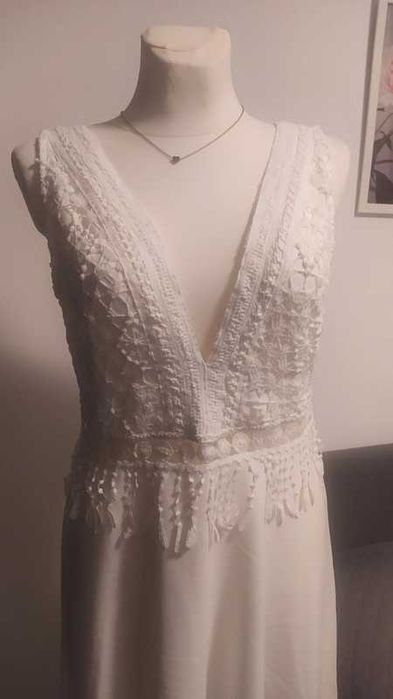 Sukienka ślubna, r. 40