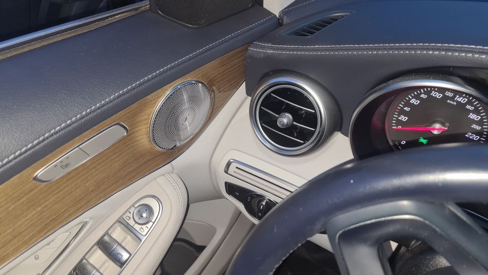 Mercedes C180 Station gasolina pele, burmester