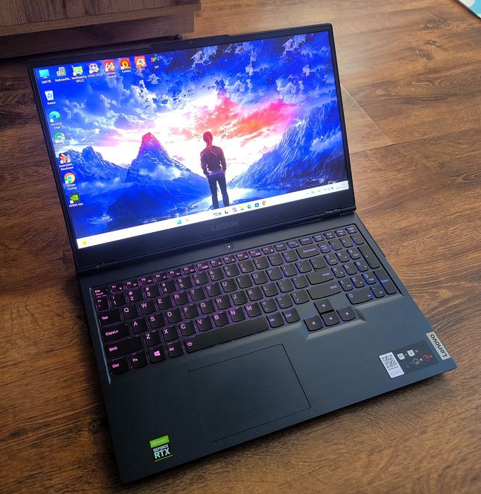 Ігровий Lenovo Legion5  15ach6 165Hz RTX3060 130Watt Razen 7 5800Hn