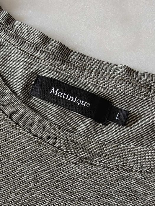 Matinique Jermane T-shirt męski L 100% bawełna szary melanż