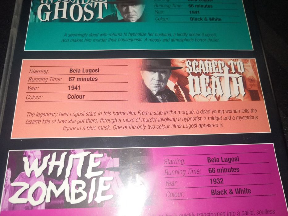 3 clássicos do cinema Bela Lugosi